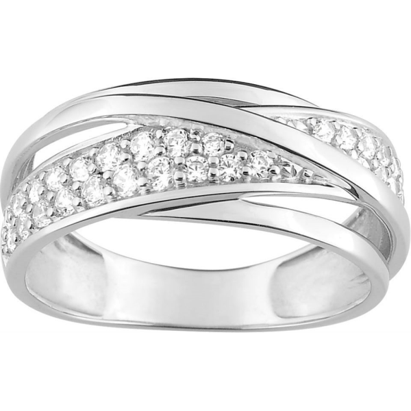 Bague  Argent 925/1000 Oxyde de Zirconium