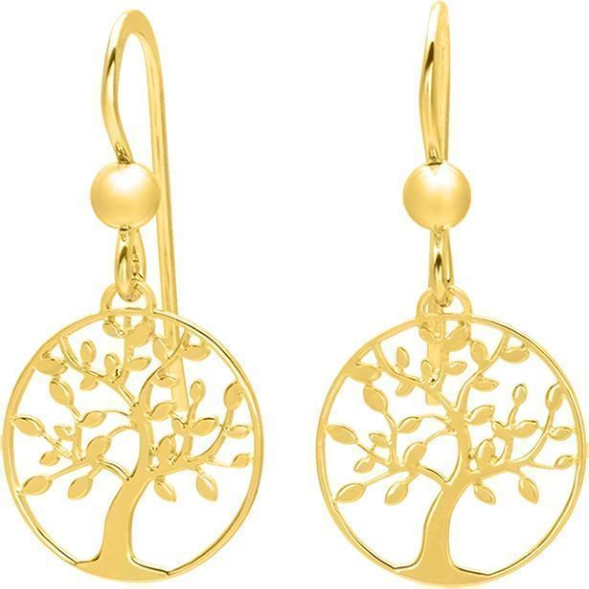 Boucles d'Oreilles  Plaqué Or