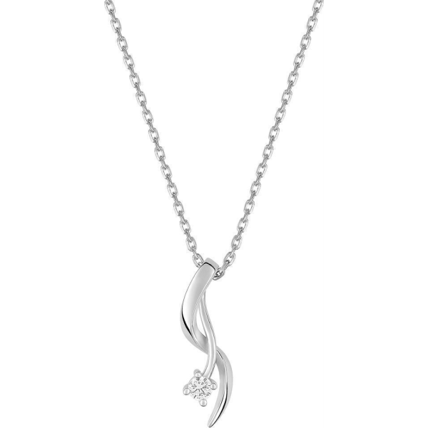 Collier  Argent 925/1000 Oxyde de Zirconium