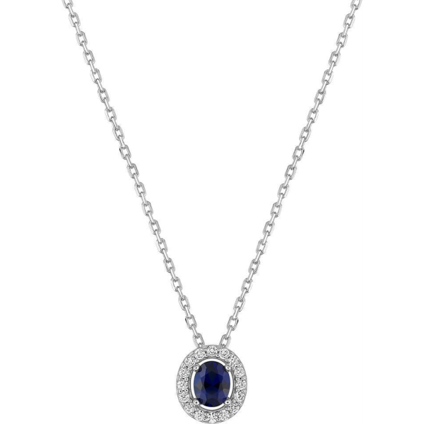 Collier  Argent 925/1000 Oxyde de Zirconium