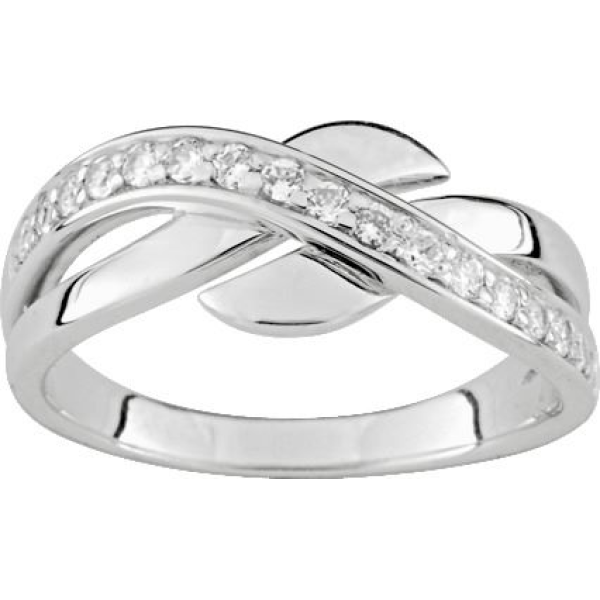 Bague  Argent 925/1000 Oxyde de Zirconium