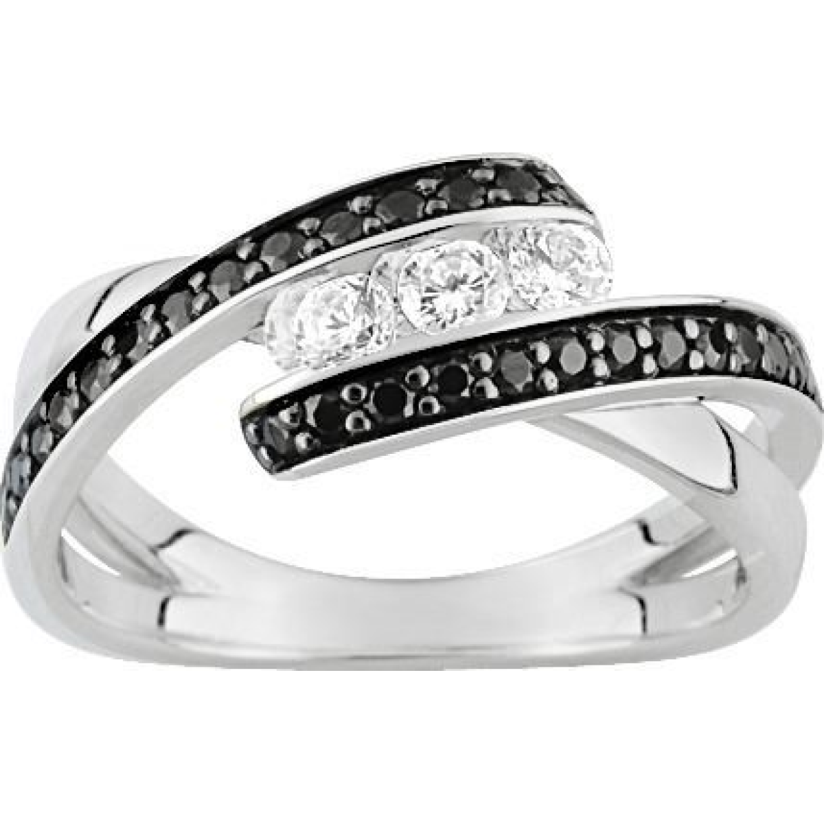 Bague  Argent 925/1000 Oxyde de Zirconium