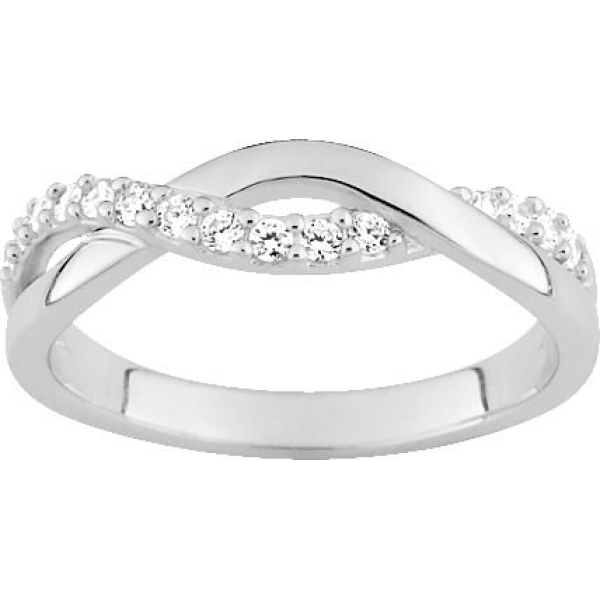 Bague  Argent 925/1000 Oxyde de Zirconium