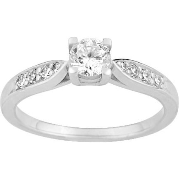 Bague  Argent 925/1000 Oxyde de Zirconium