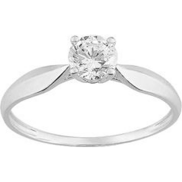 Bague  Or 750/1000 Oxyde de Zirconium