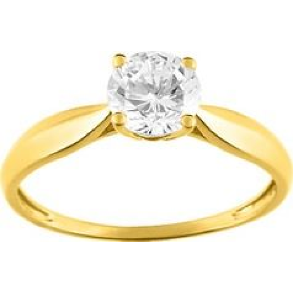 Bague  Or 750/1000 Oxyde de Zirconium