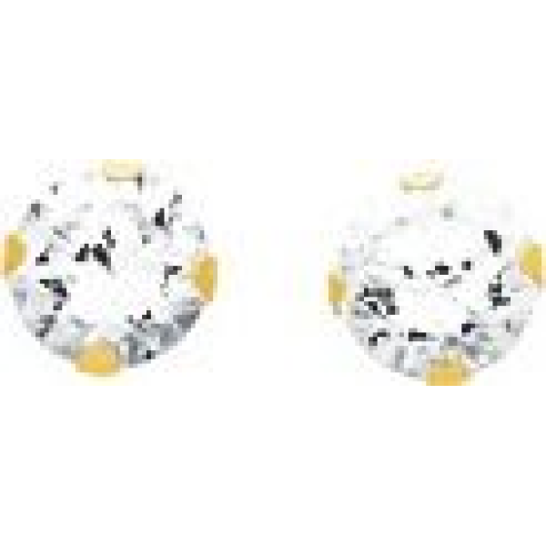 Boucles d'Oreilles  Or 750/1000 Oxyde de Zirconium