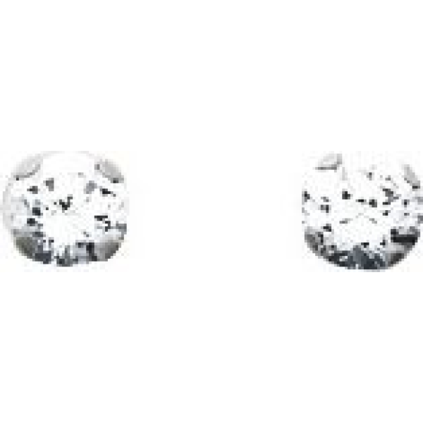 Boucles d'Oreilles  Or 750/1000 Oxyde de Zirconium