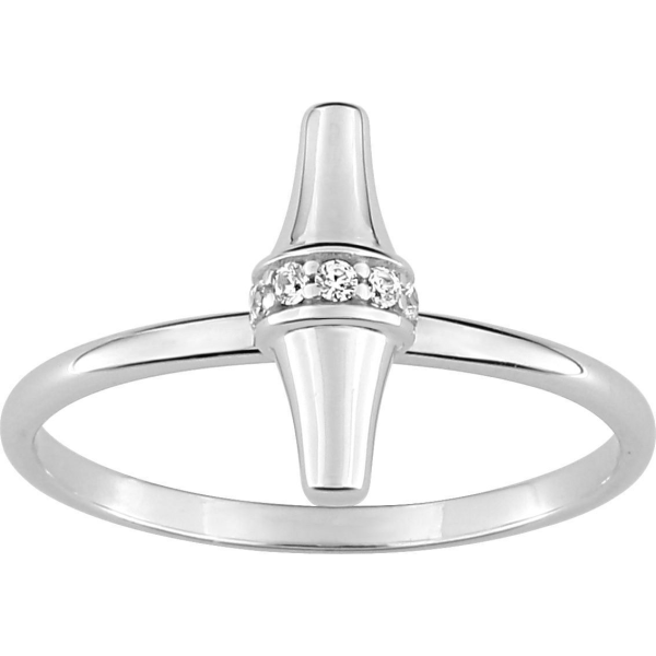 Bague  Argent 925/1000 Oxyde de Zirconium