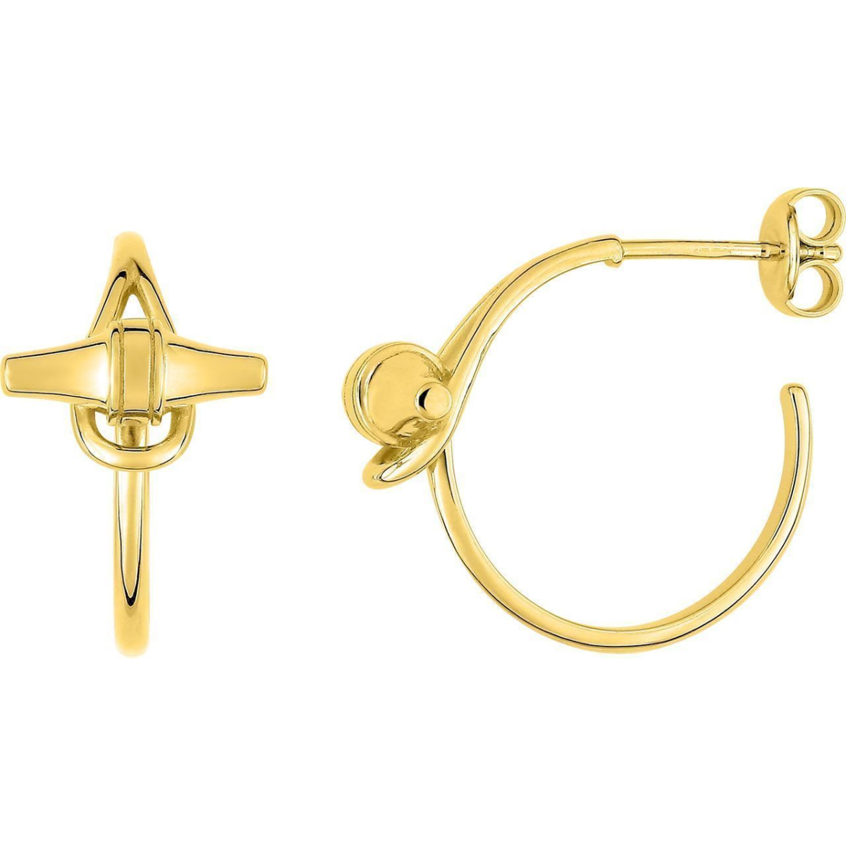 Boucles d'Oreilles  Plaqué Or