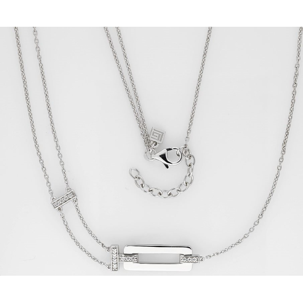 Collier  Argent 925/1000 Oxyde de Zirconium
