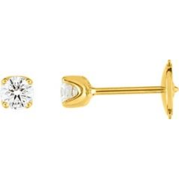 Boucles d'Oreilles  Or 750/1000 Diamant