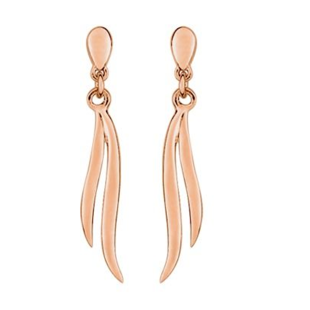 Boucles d'Oreilles  Plaqué Or