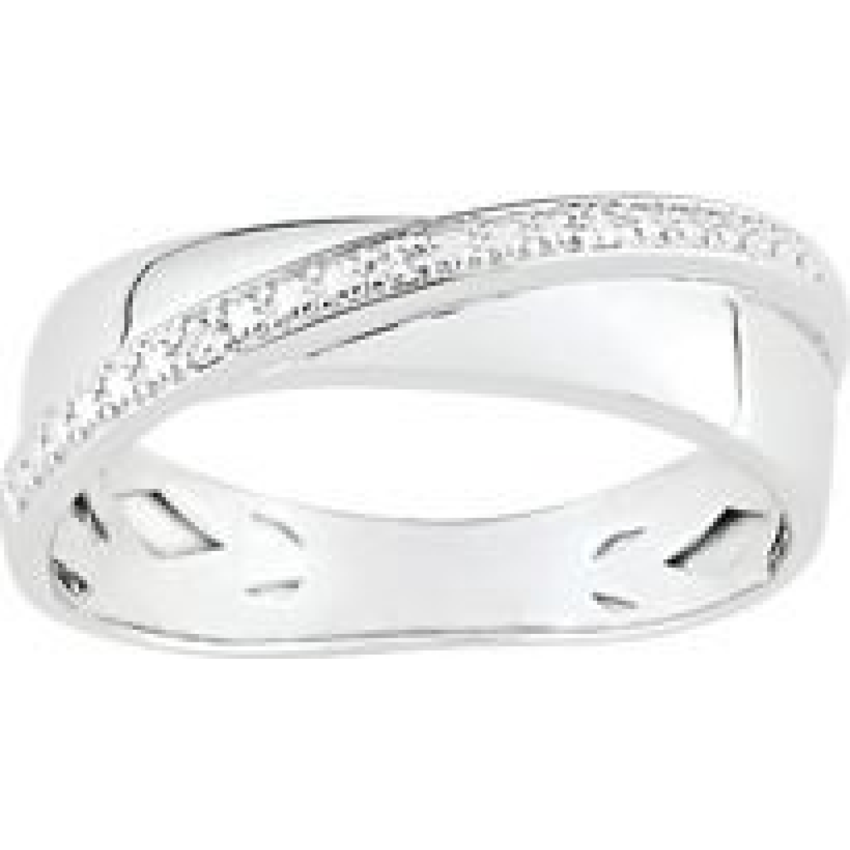 Bague  Or 375/1000 Diamant