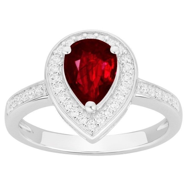 Bague  Argent 925/1000 Oxyde de Zirconium