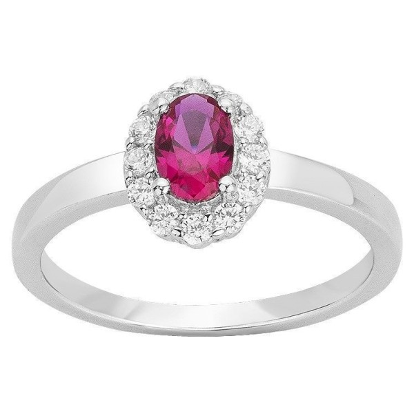 Bague  Argent 925/1000 Oxyde de Zirconium