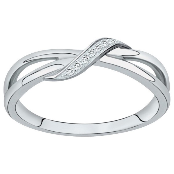 Bague  Argent 925/1000 Oxyde de Zirconium
