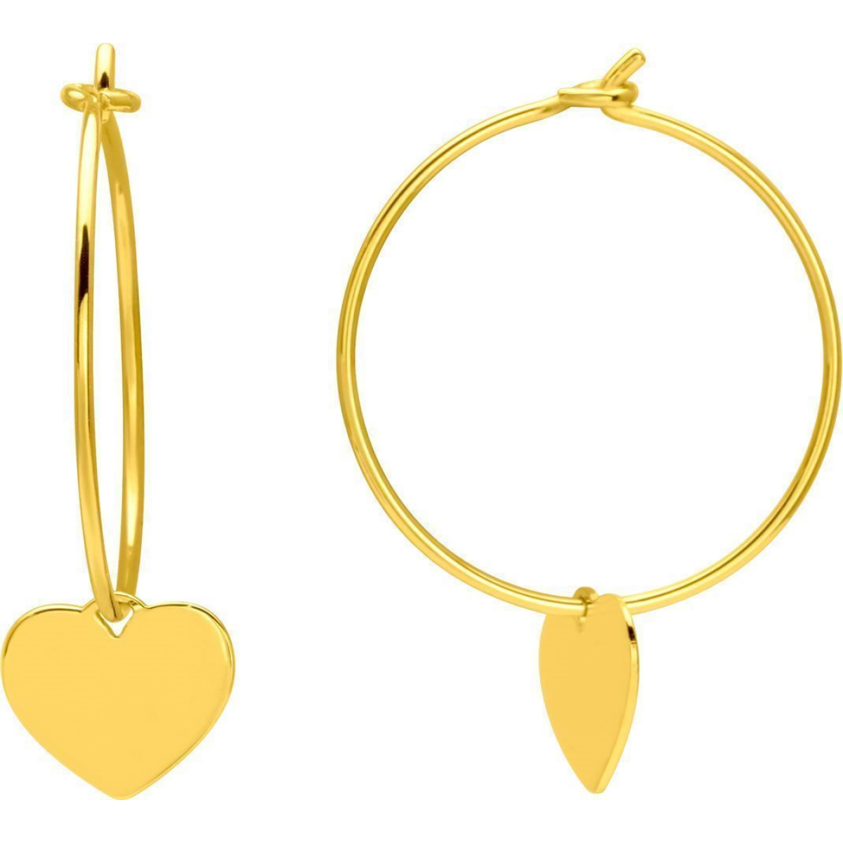 Boucles d'Oreilles  Plaqué Or