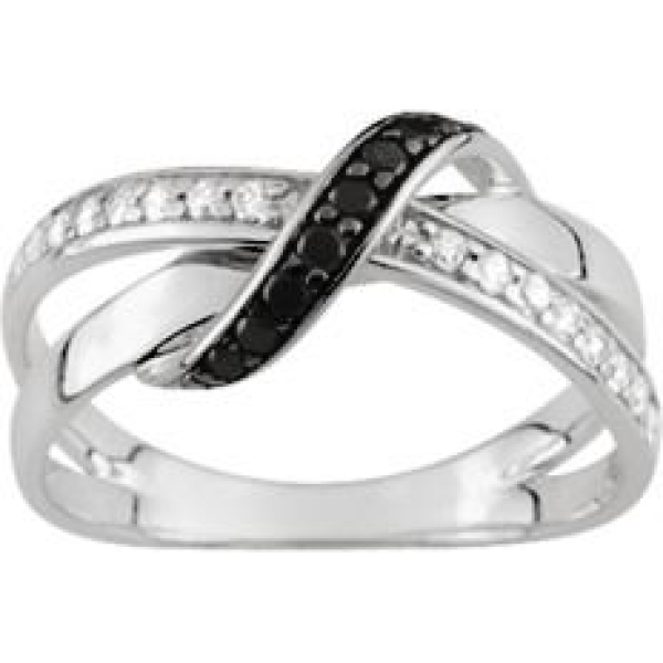 Bague  Argent 925/1000 Oxyde de Zirconium