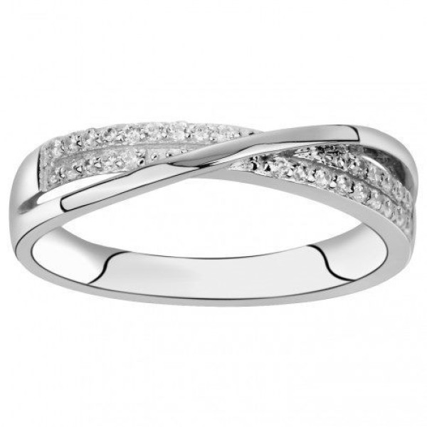 Bague  Argent 925/1000 Oxyde de Zirconium