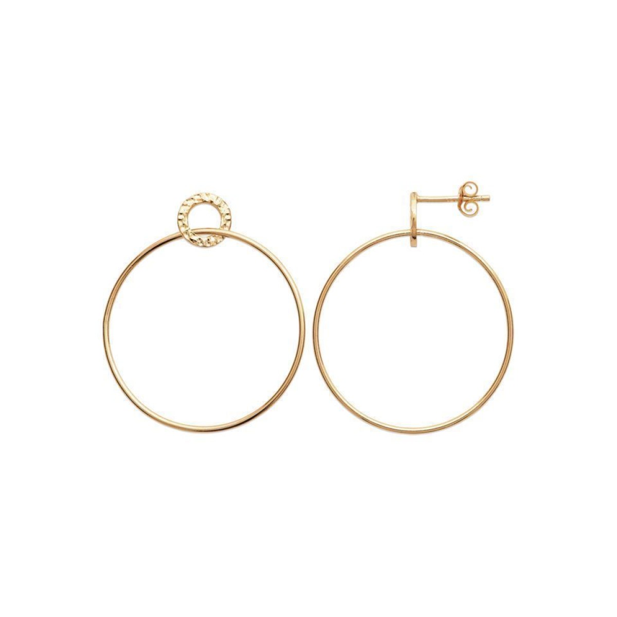 Boucles d'Oreilles  Plaqué Or