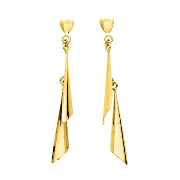 Boucles d'Oreilles  Plaqué Or