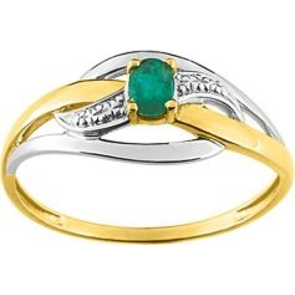 Bague  Or 750/1000 Emeraude