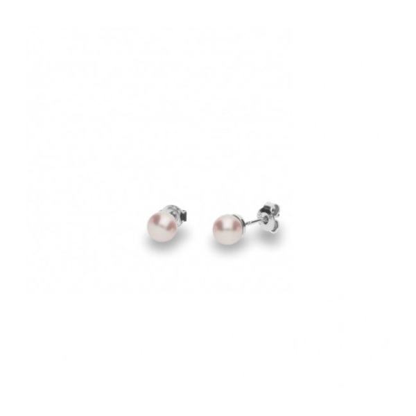 Boucles d'Oreilles  Argent 925/1000 Perles d'Imitations