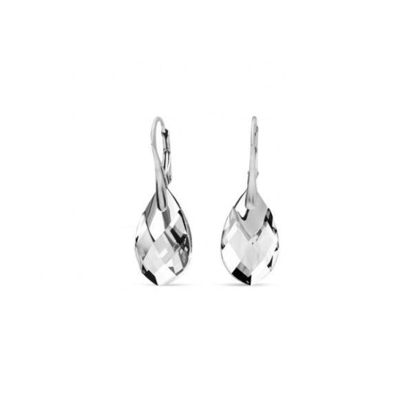 Boucles d'Oreilles  Argent 925/1000 Cristal