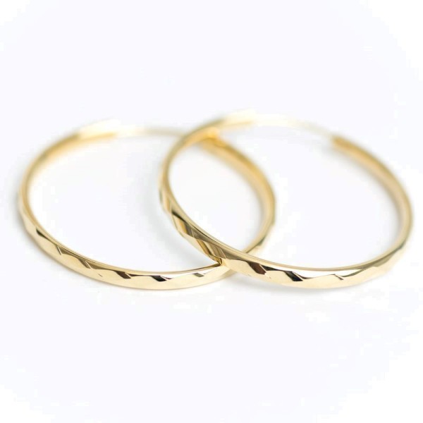 Boucles d'Oreilles  Plaqué Or