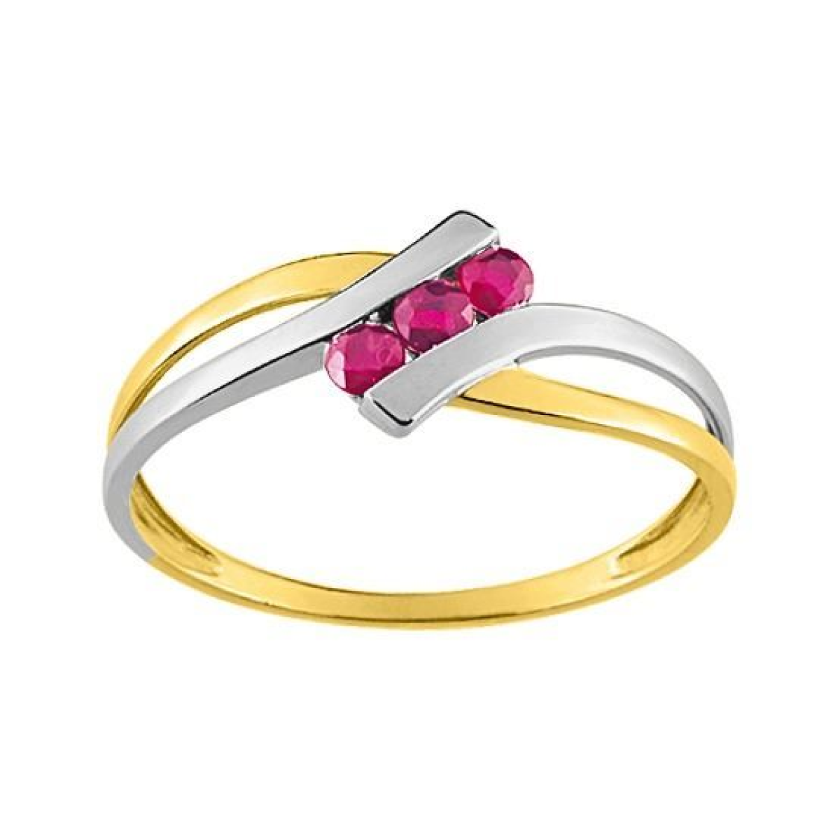 Bague  Or 750/1000 Rubis