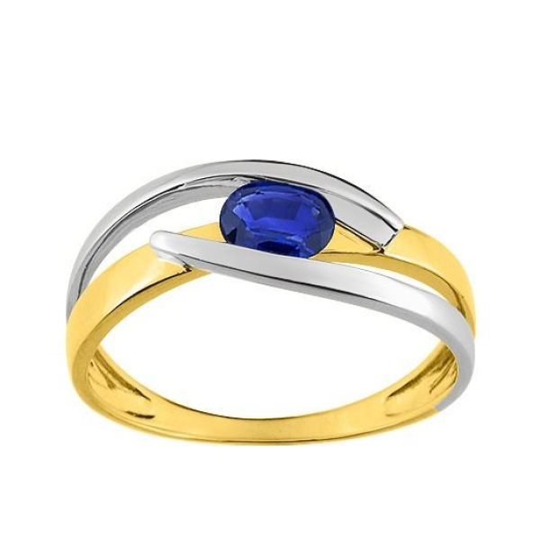 Bague  Or 750/1000 Saphir