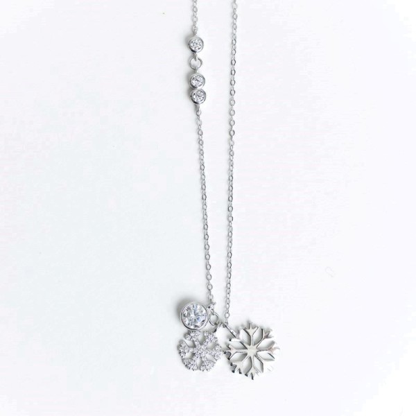 Collier  Argent 925/1000 Oxyde de Zirconium