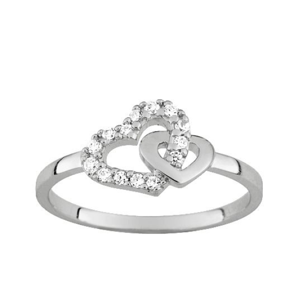 Bague  Argent 925/1000 Oxyde de Zirconium