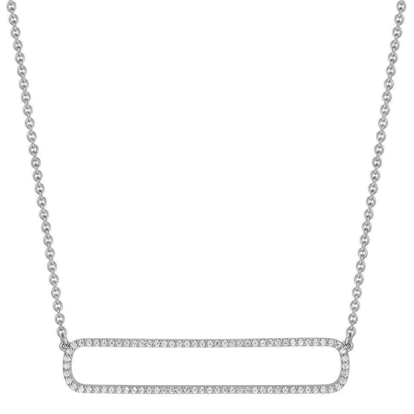 Collier  Argent 925/1000 Oxyde de Zirconium