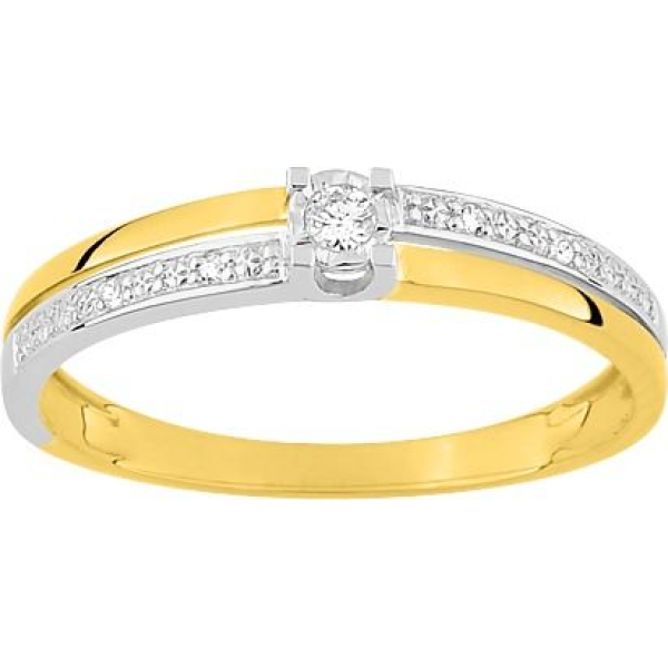 Bague  Or 750/1000 Diamant