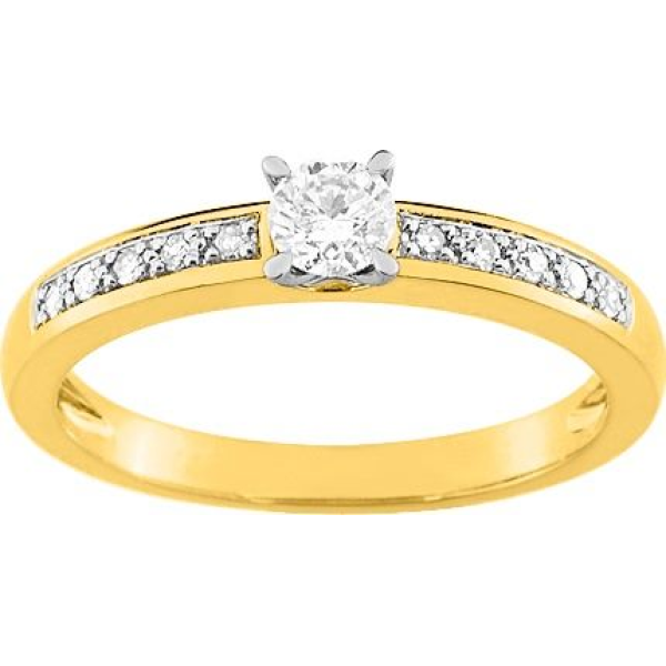 Bague  Or 750/1000 Diamant