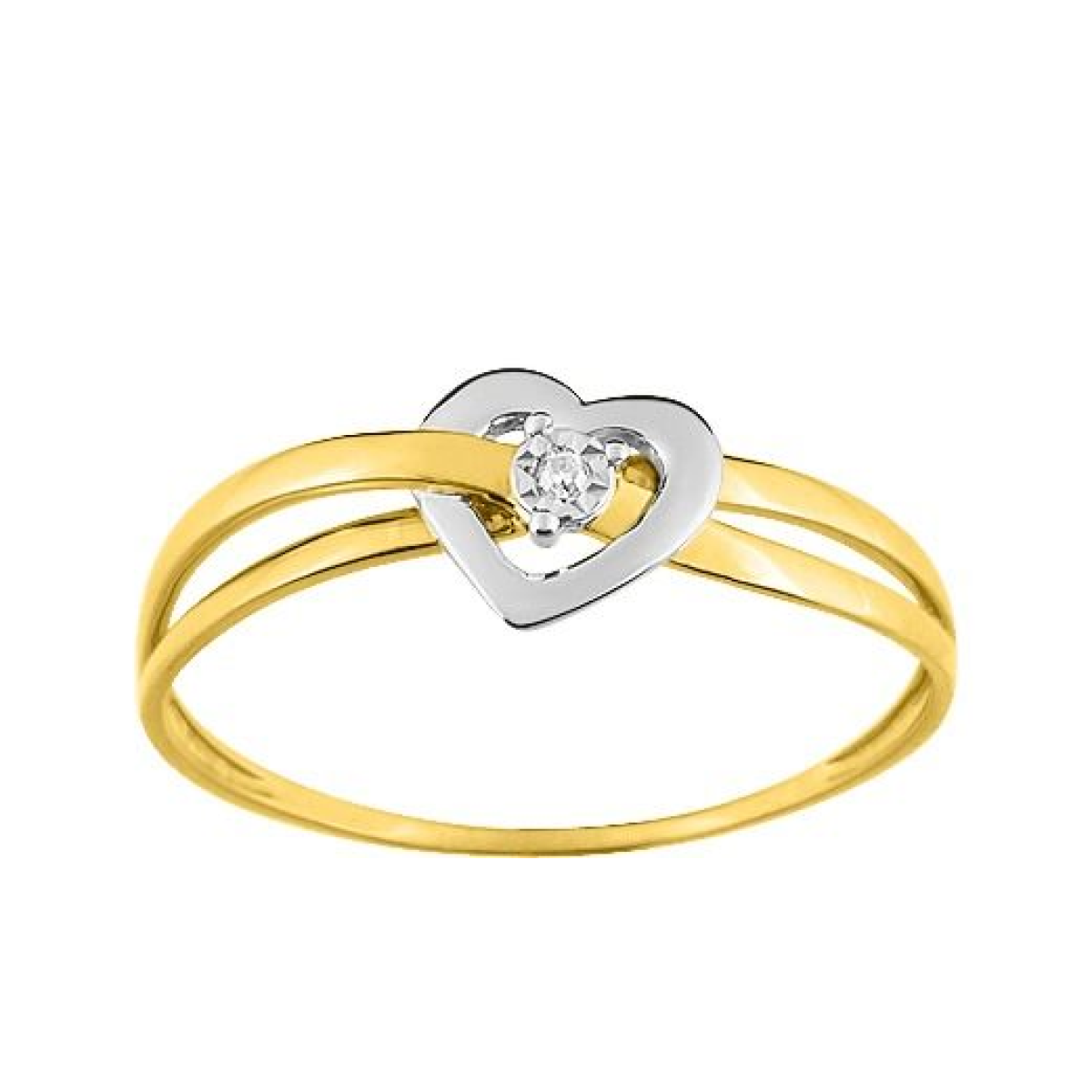 Bague  Or 750/1000 Diamant