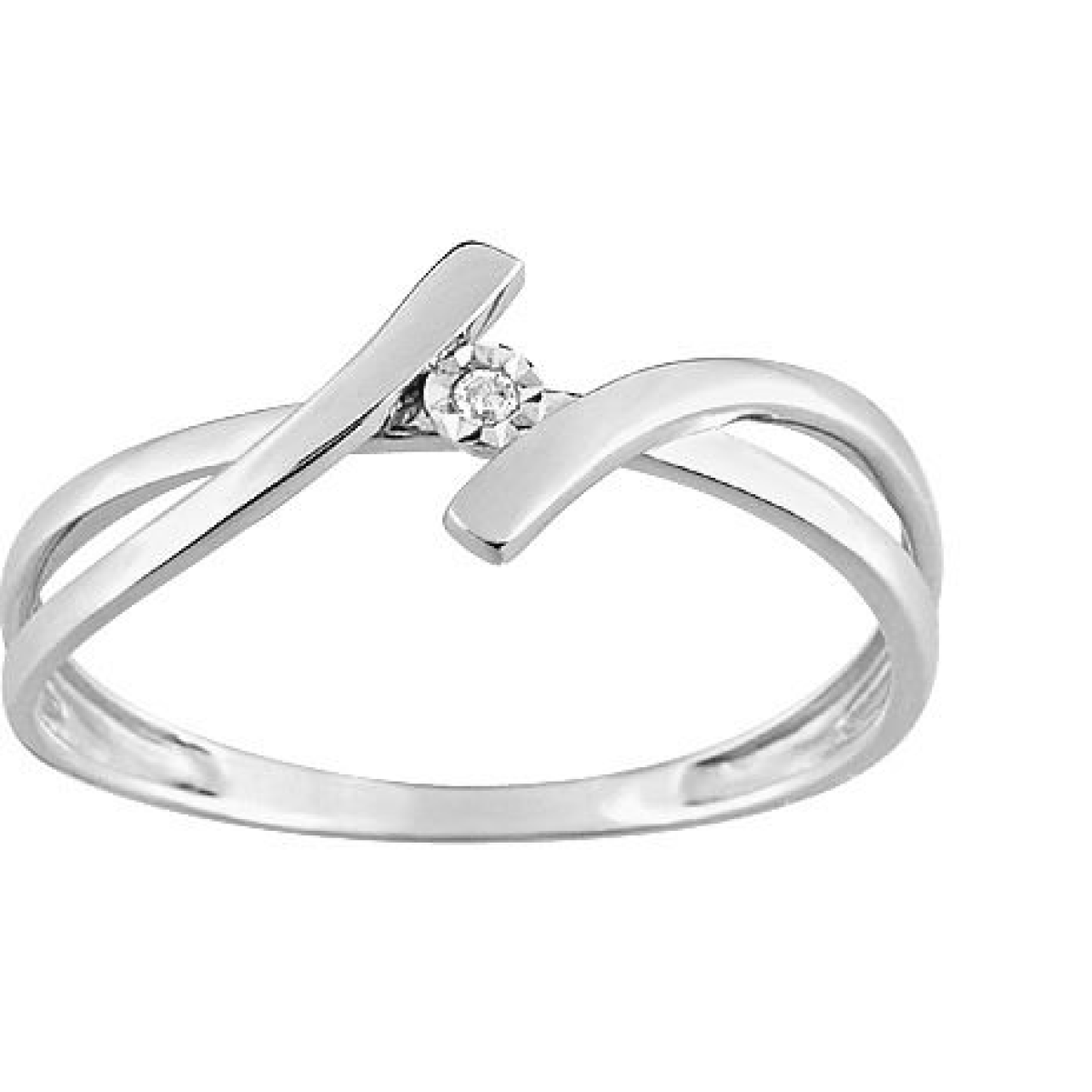 Bague  Or 750/1000 Diamant