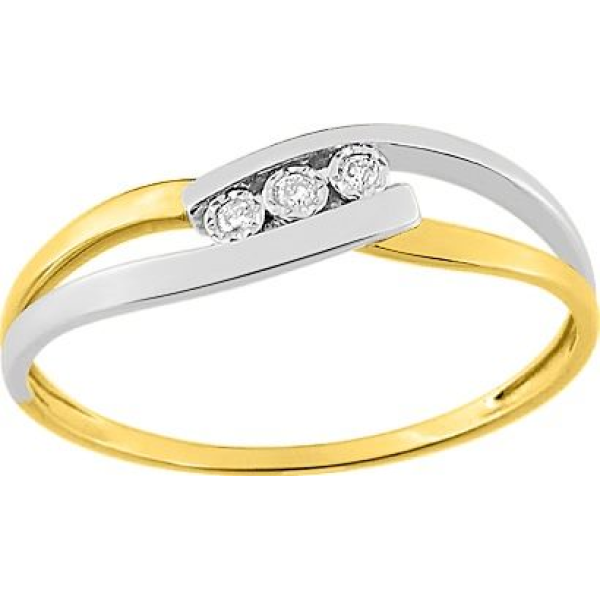 Bague  Or 750/1000 Diamant