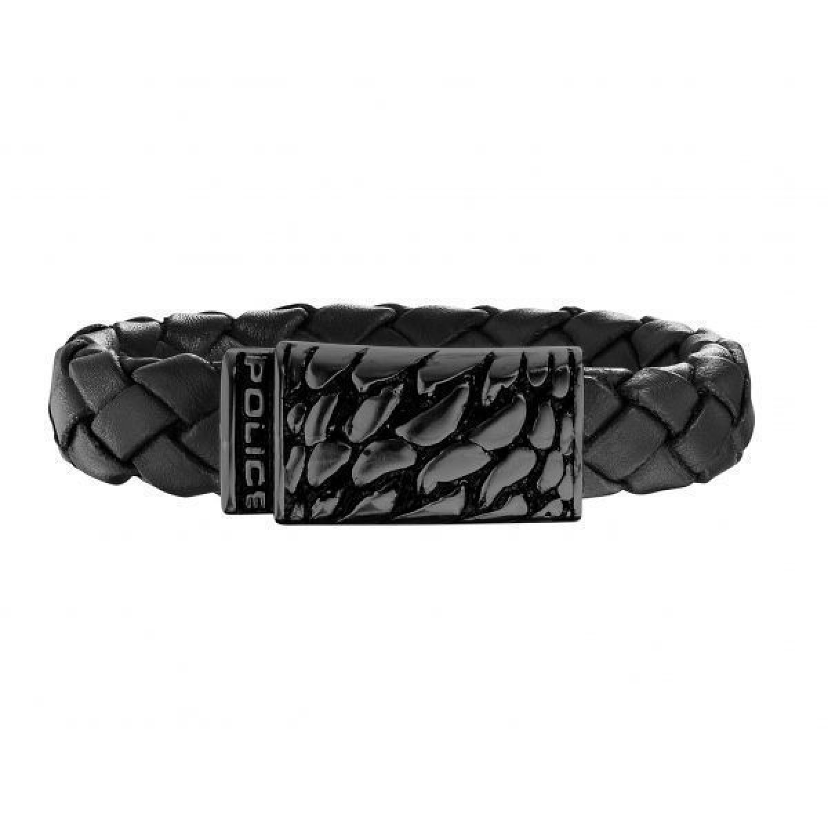 Bracelet  Acier Cuir