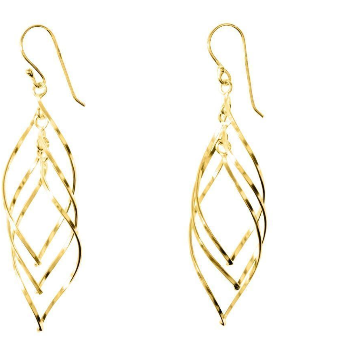 Boucles d'Oreilles  Plaqué Or