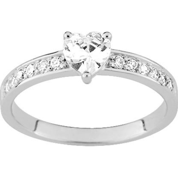 Bague  Argent 925/1000 Oxyde de Zirconium