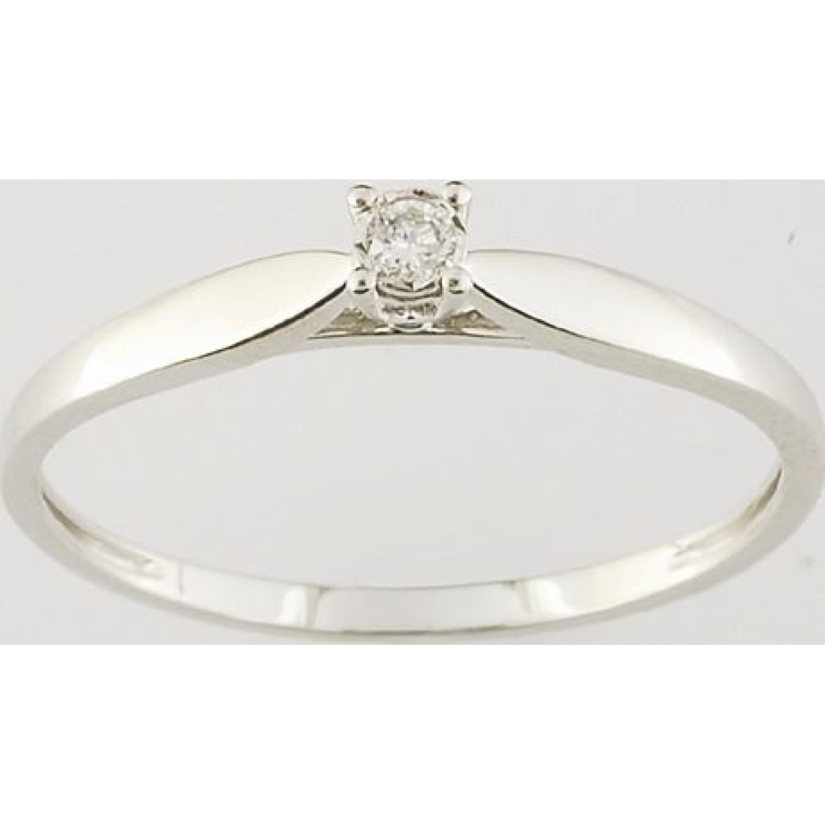 Bague  Or 375/1000 Diamant