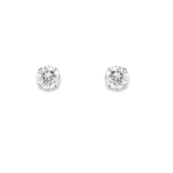 Boucles d'Oreilles  Or 375/1000 Oxyde de Zirconium