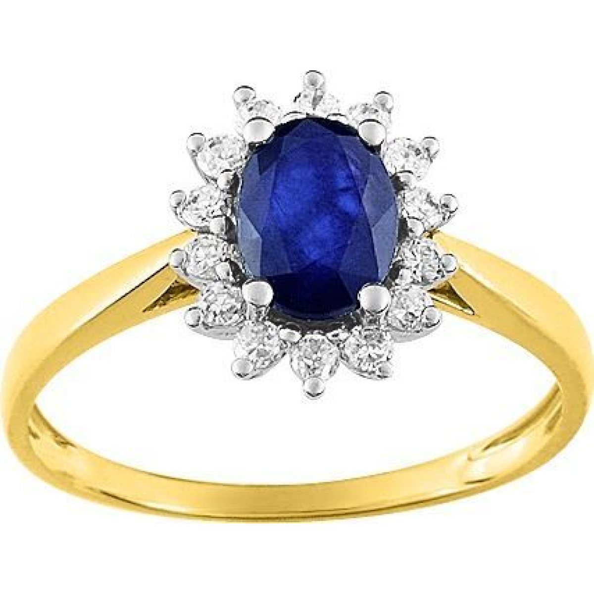 Bague  Or 375/1000 Saphir
