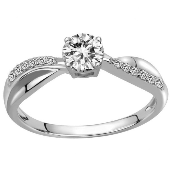 Bague  Argent 925/1000 Oxyde de Zirconium