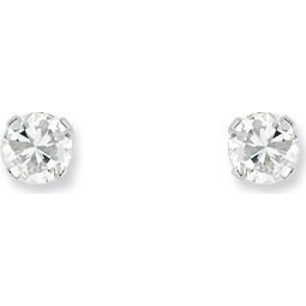 Boucles d'Oreilles  Or 750/1000 Oxyde de Zirconium