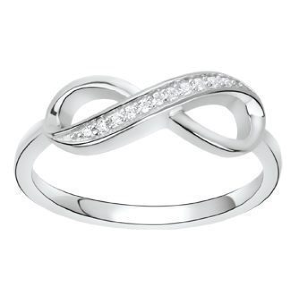 Bague  Argent 925/1000 Oxyde de Zirconium