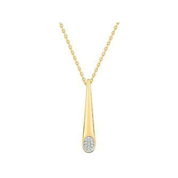 Collier  Plaqué Or Oxyde de Zirconium